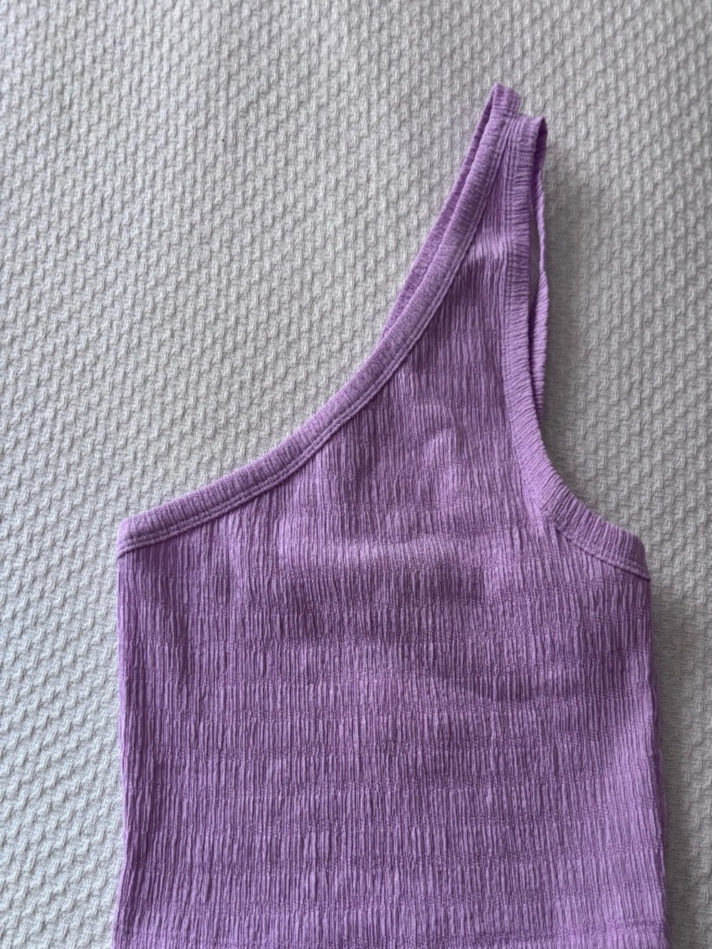AE Asymmetric Crop Top
